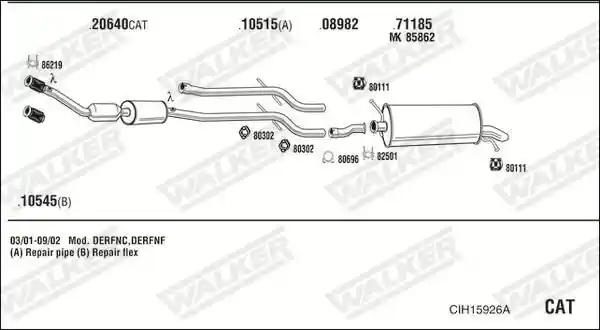 WALKER CIH15926A