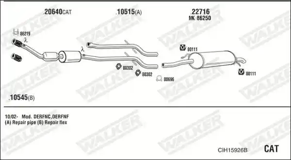 WALKER CIH15926B