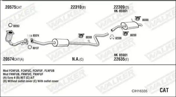 WALKER CIH16335