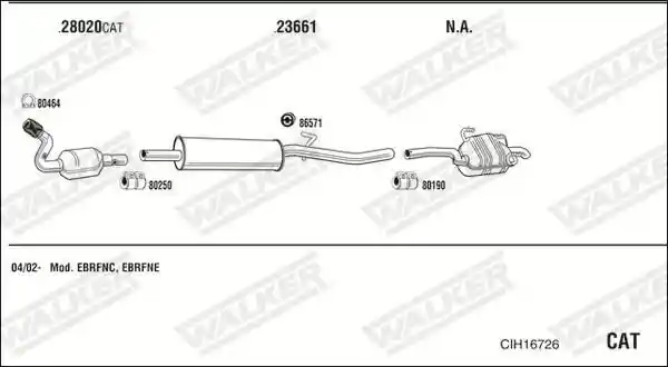 WALKER CIH16726