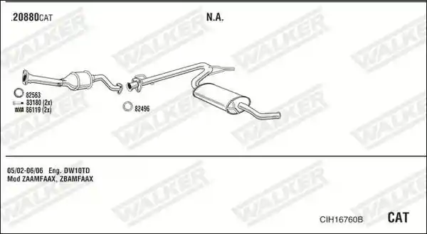 WALKER CIH16760B