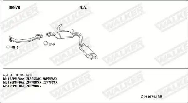 WALKER CIH16762BB