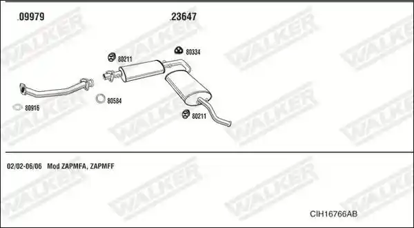 WALKER CIH16766AB