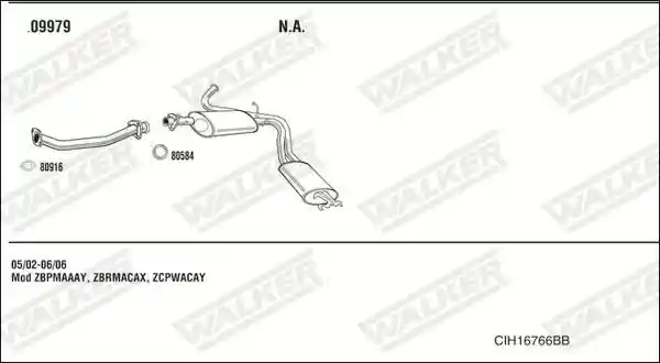 WALKER CIH16766BB