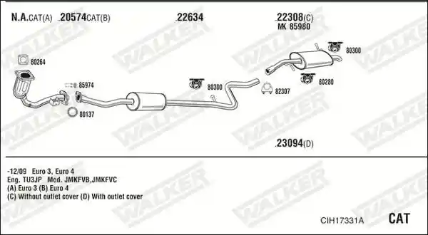 WALKER CIH17331A