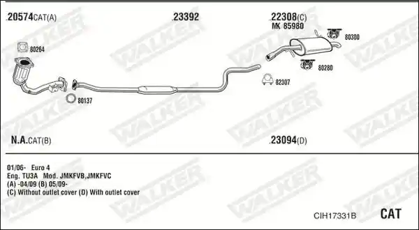 WALKER CIH17331B