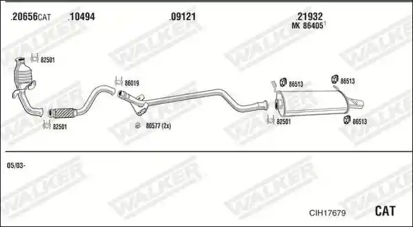 WALKER CIH17679