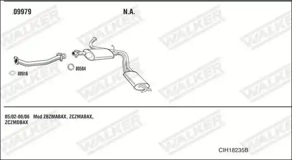 WALKER CIH18235B