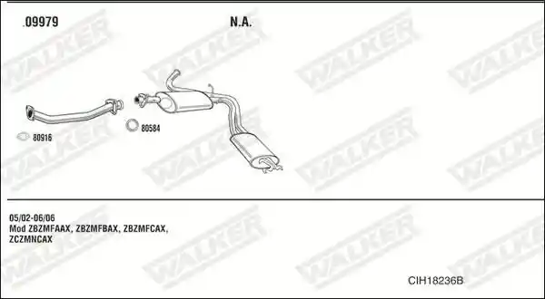 WALKER CIH18236B