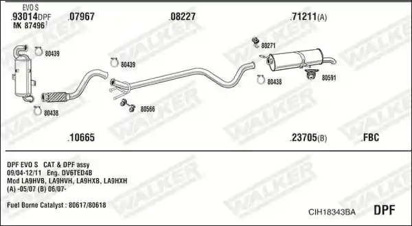 WALKER CIH18343BA