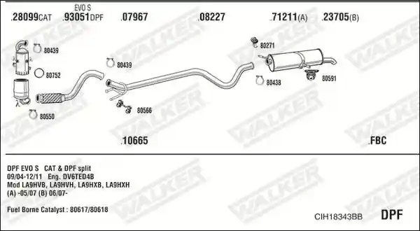 WALKER CIH18343BB