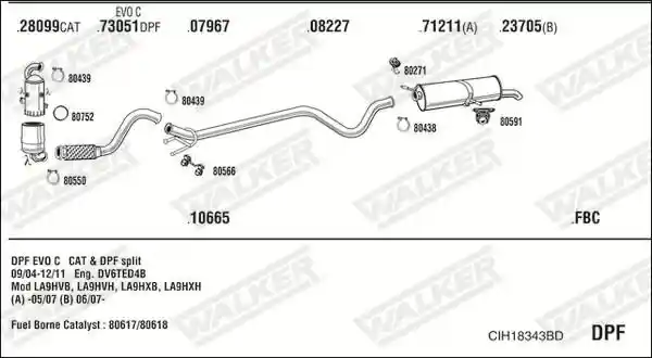 WALKER CIH18343BD