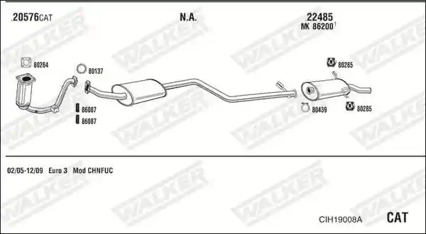 WALKER CIH19008A