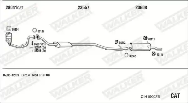 WALKER CIH19008B