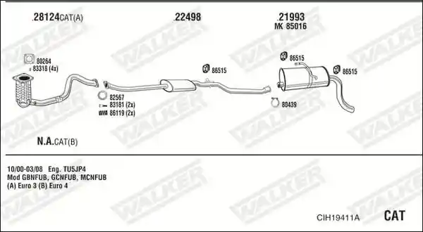 WALKER CIH19411A