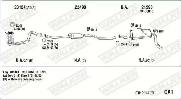 WALKER CIH20479B
