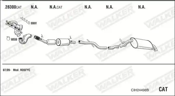 WALKER CIH24498B