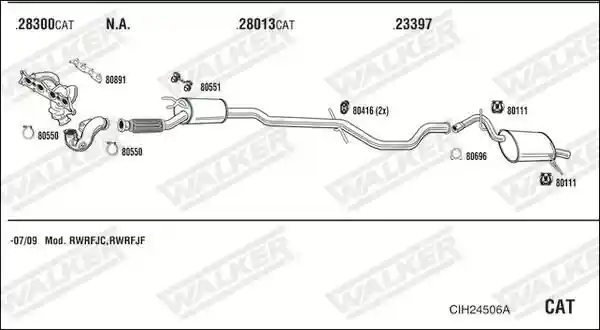 WALKER CIH24506A