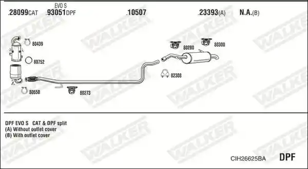 WALKER CIH26625BA