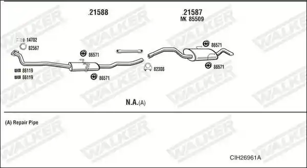 WALKER CIH26961A