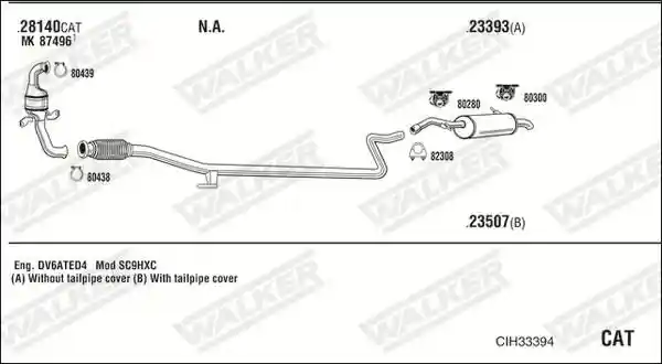 WALKER CIH33394