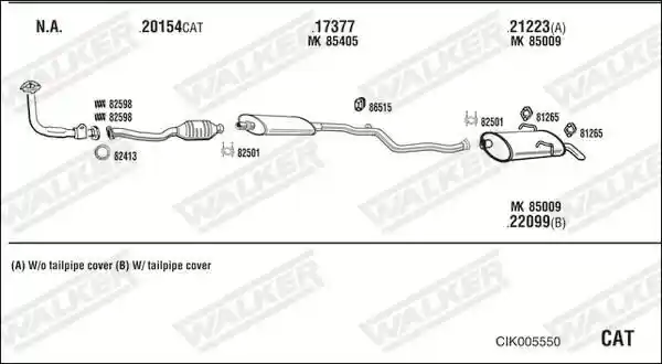 WALKER CIK005550