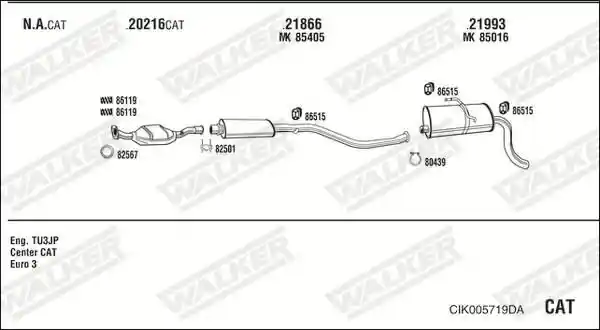 WALKER CIK005719DA