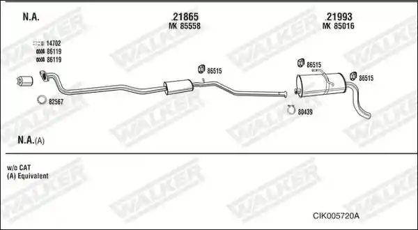 WALKER CIK005720A