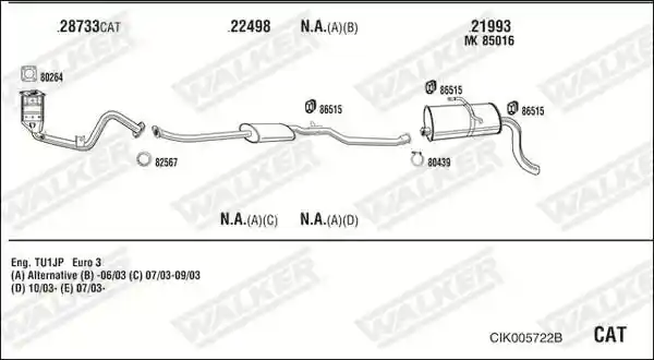 WALKER CIK005722B