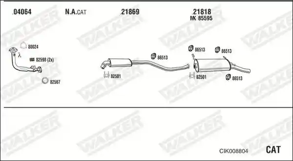 WALKER CIK008804