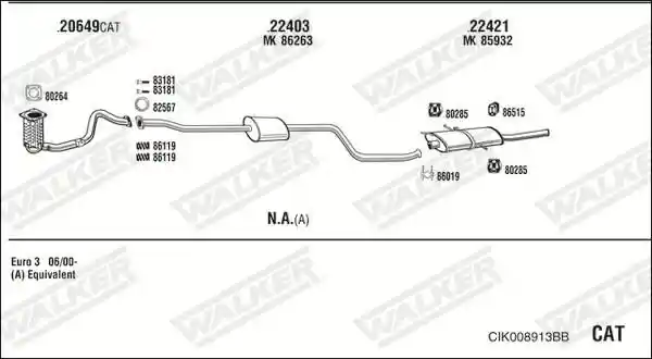WALKER CIK008913BB