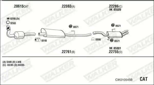 WALKER CIK010545B