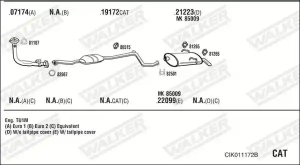 WALKER CIK011172B