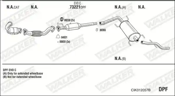 WALKER CIK012057B