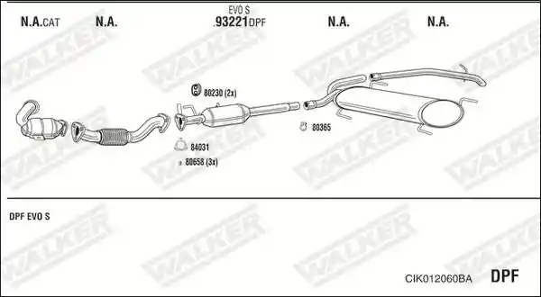 WALKER CIK012060BA