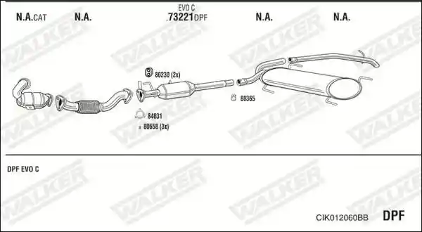 WALKER CIK012060BB