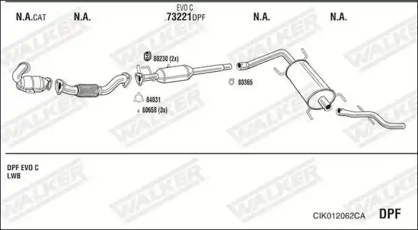WALKER CIK012062CA