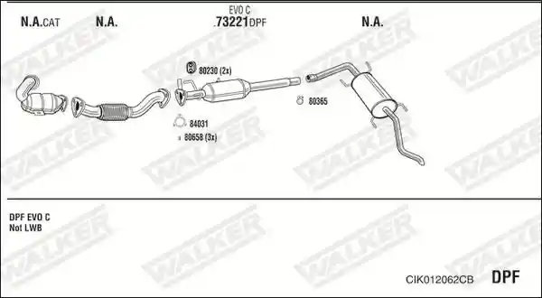 WALKER CIK012062CB