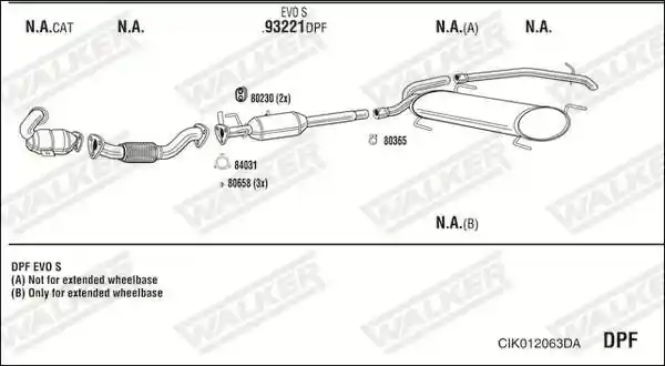 WALKER CIK012063DA