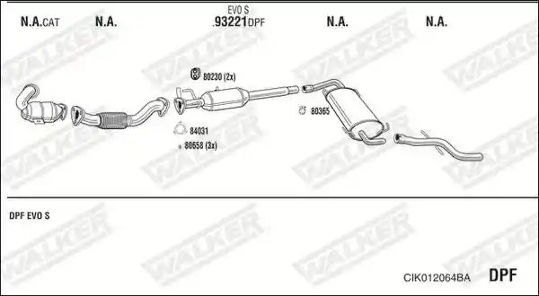 WALKER CIK012064BA