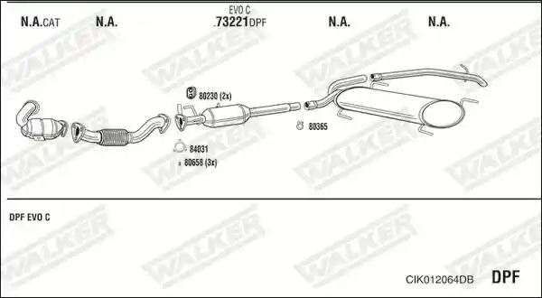 WALKER CIK012064DB