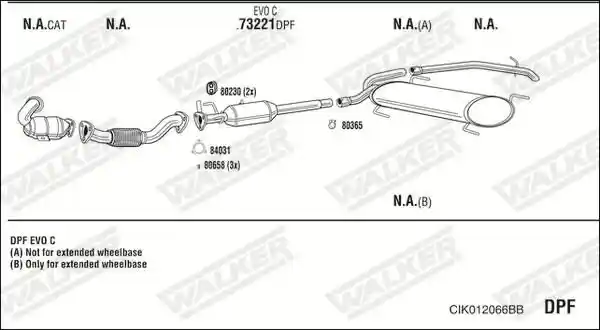 WALKER CIK012066BB