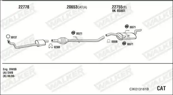 WALKER CIK013181B