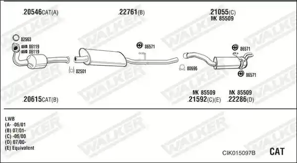 WALKER CIK015097B