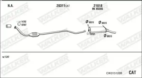 WALKER CIK015126B