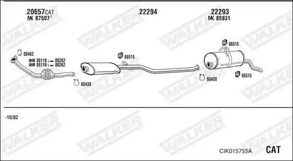 WALKER CIK015755A