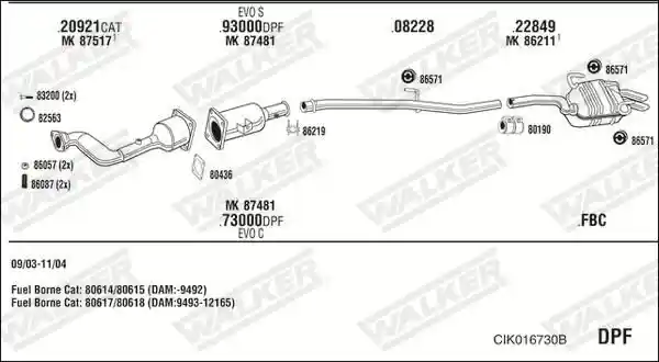 WALKER CIK016730B