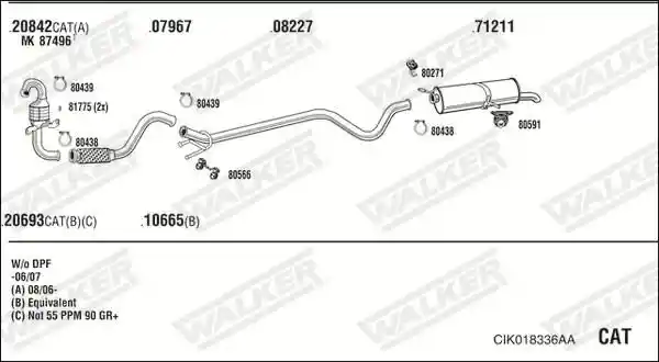 WALKER CIK018336AA