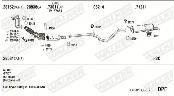 WALKER CIK018338B