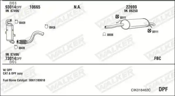 WALKER CIK018462C